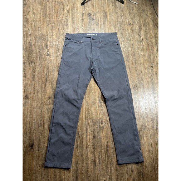 Western Rise AT Pant Mens 33 Gray Business Casual Outdoor Preppy Workwear - Picture 2 of 13